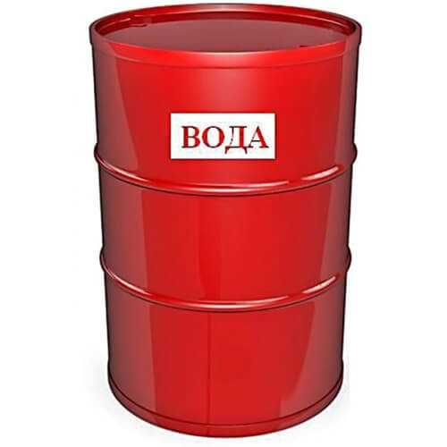 Бочка пожарная для воды 200 л