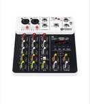 Mixer profesional live multifunctional cu placa de sunet, 4 canale