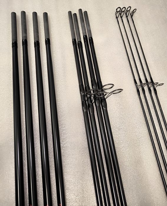 SET 4 Lansete CRAP FL FLX8 3.90M 3Segmente 3.5LBS