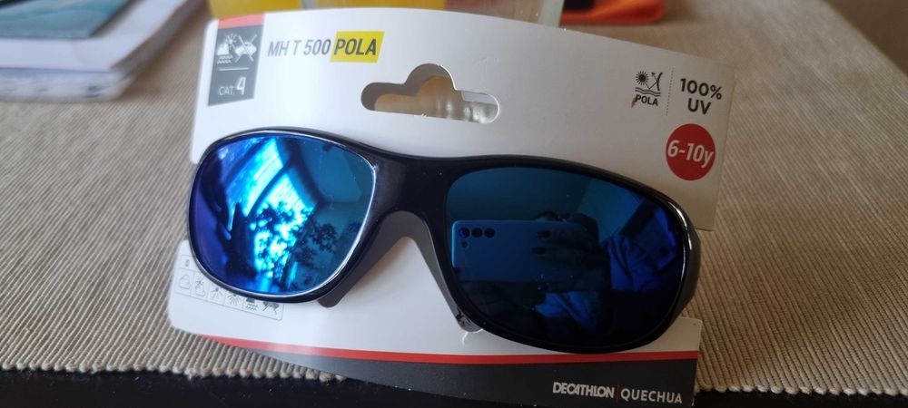 Слънчеви очила за планина, 6-10г, кат.4, Decathlon MH T 500 Pola