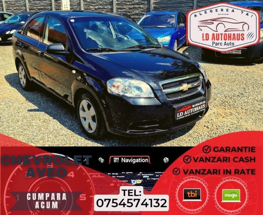 Chevrolet Aveo 1.2 Benzină Parc Auto Rate sau