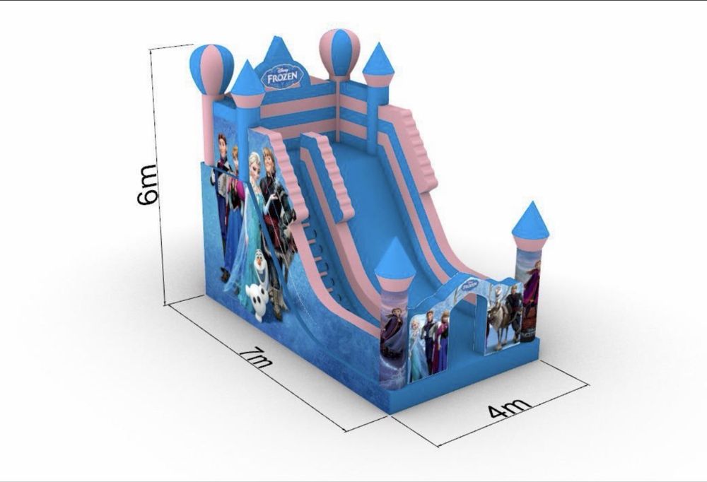 Vand tobogan Frozen
