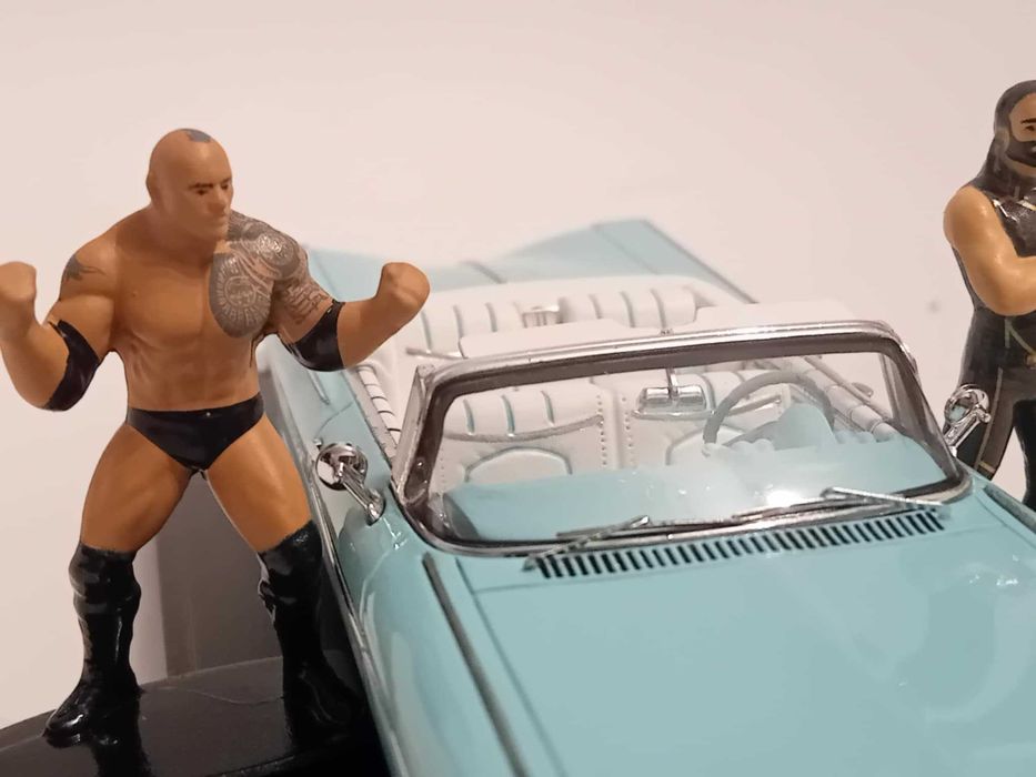 1:43 figure WWE, The Rock diorama JADA фигурки за диорама