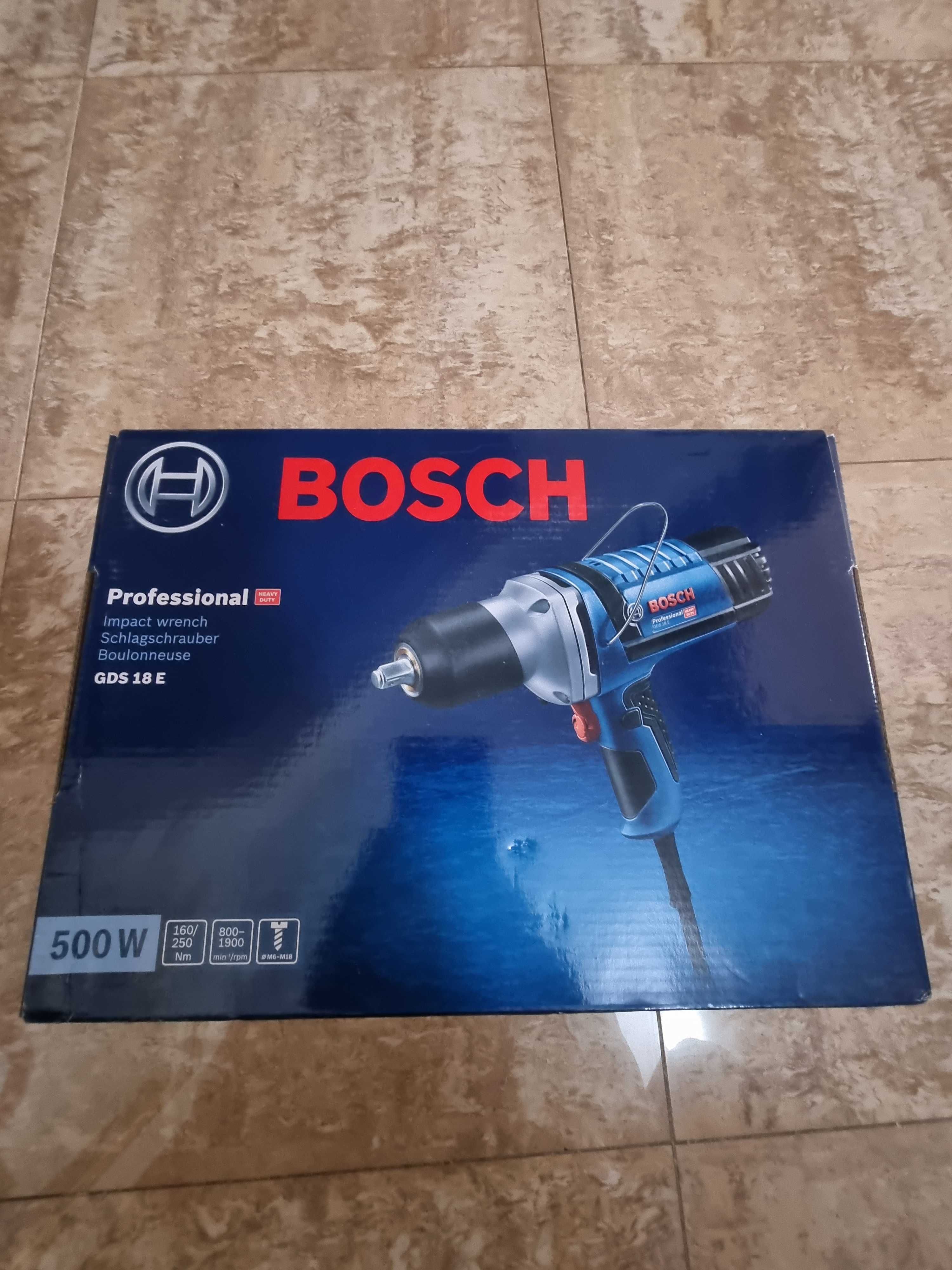 Masina de gaurit cu impact (bormasina) Bosch Professional GDS 18 E nou