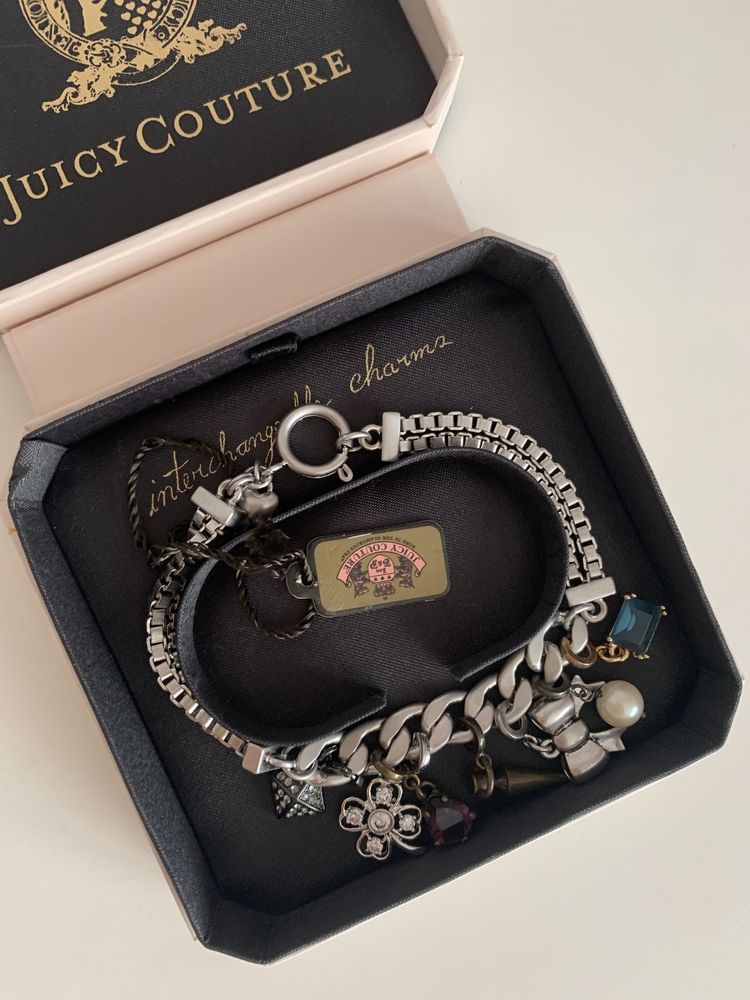 Сребърна гривна на Juicy Couture