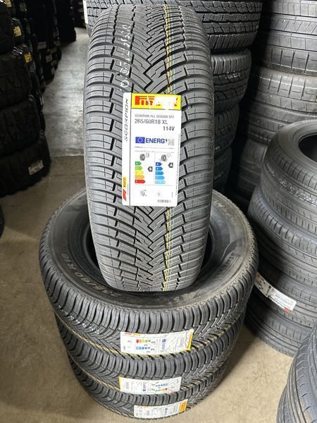 265/60/18 PIRELLI 4бр