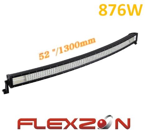 336W 516W 696W 876W Извит 7D Led Bar Лед Диоден Бар Прожектор 12-24V