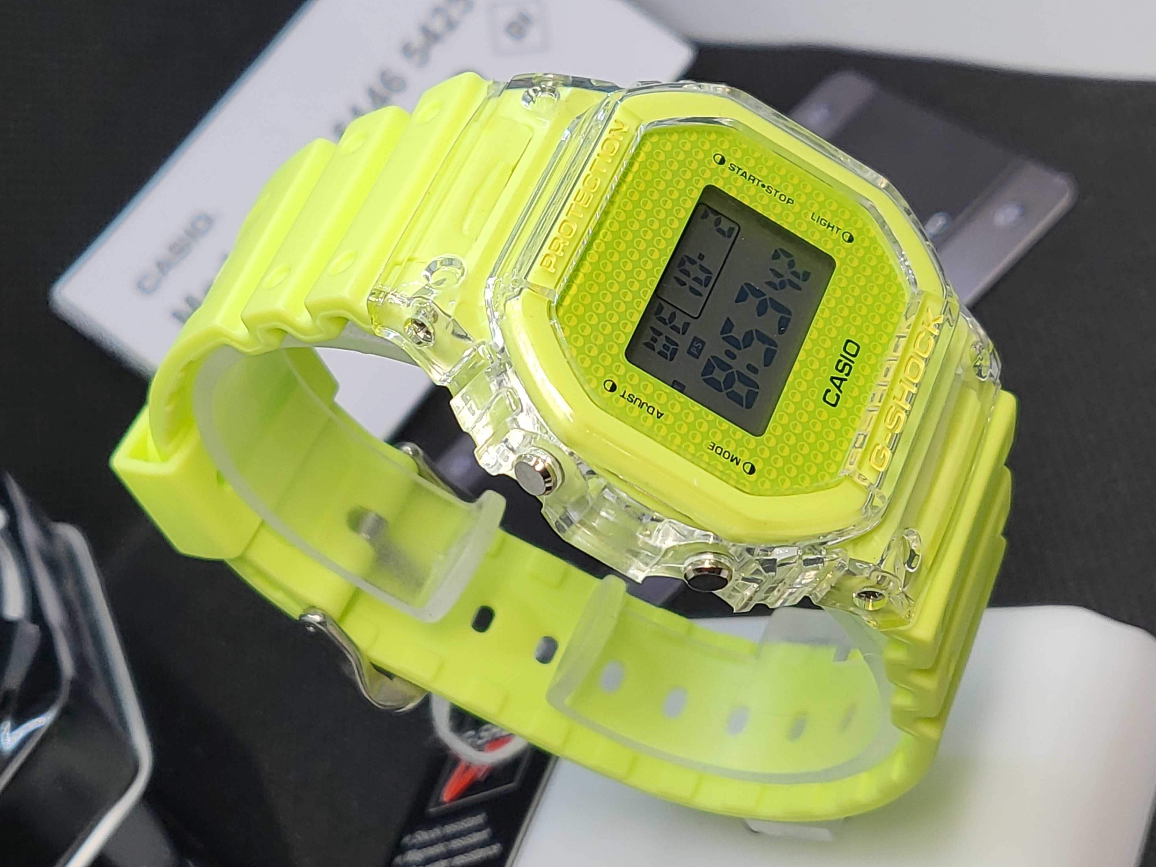 CEAS Casio g shock dw 5600 Neon Yellow ,Nou, Garantie
