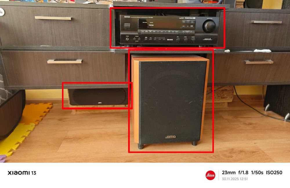 Озвучаване Jamo, Denon, Thunder