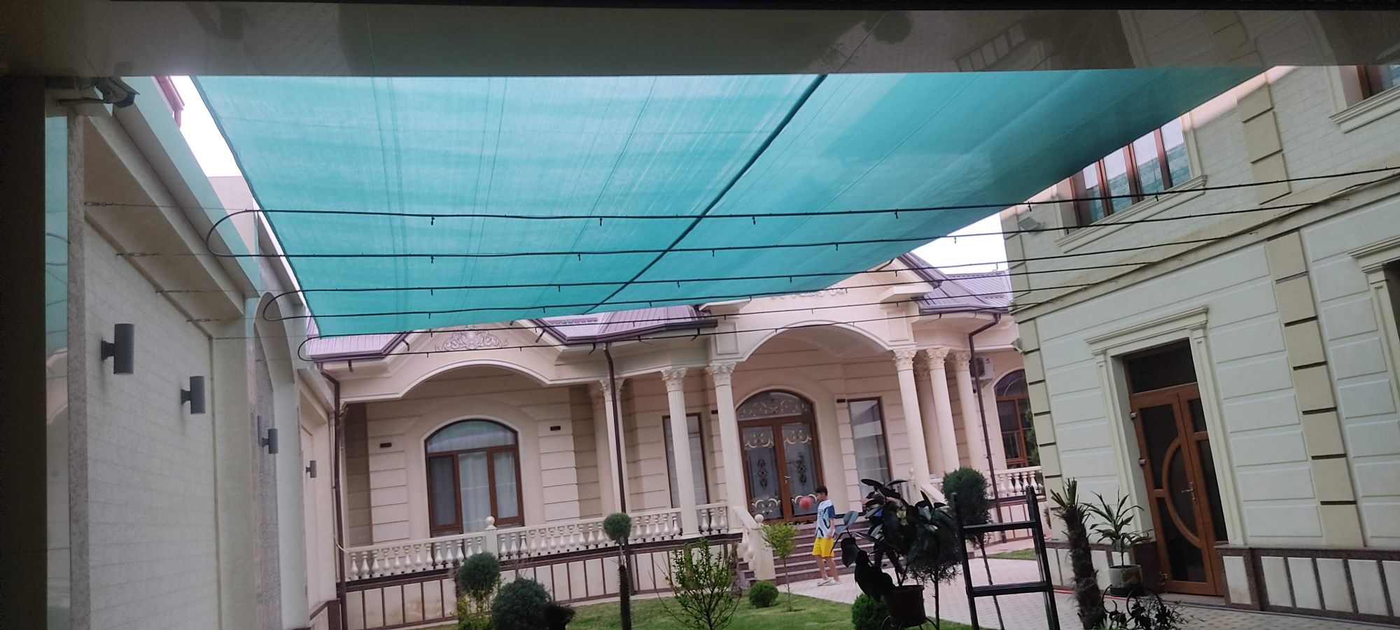 Сетка ва микроклимат установка