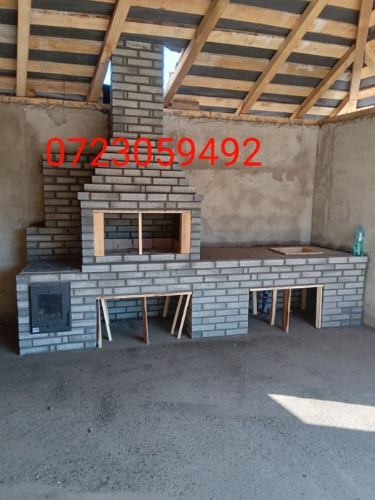 Grătare din cărămidă de gradina