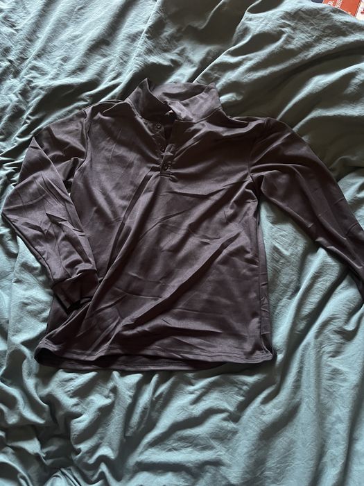 Футболка поло с длинным рукавом