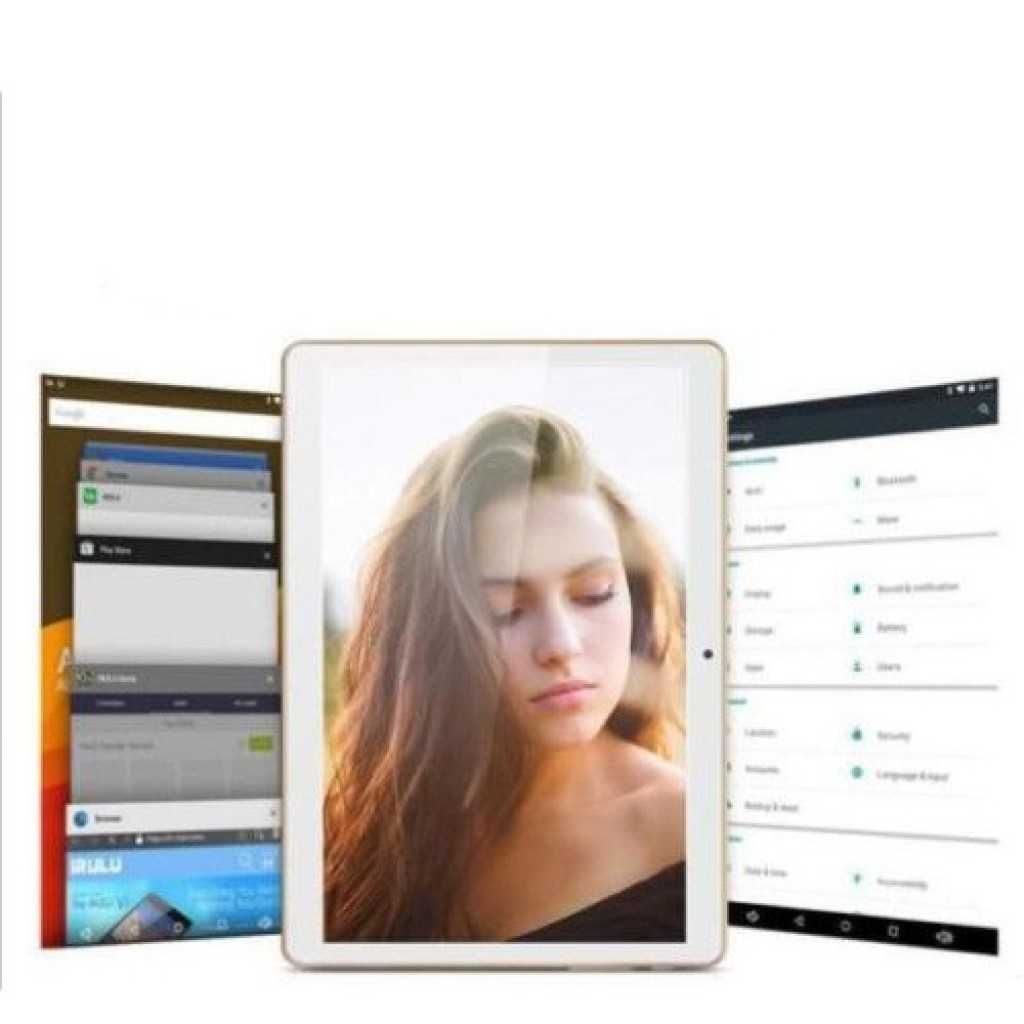 10 инчов таблет с HD качество и двойна карта SIM+Калъф. Android 4.4.2