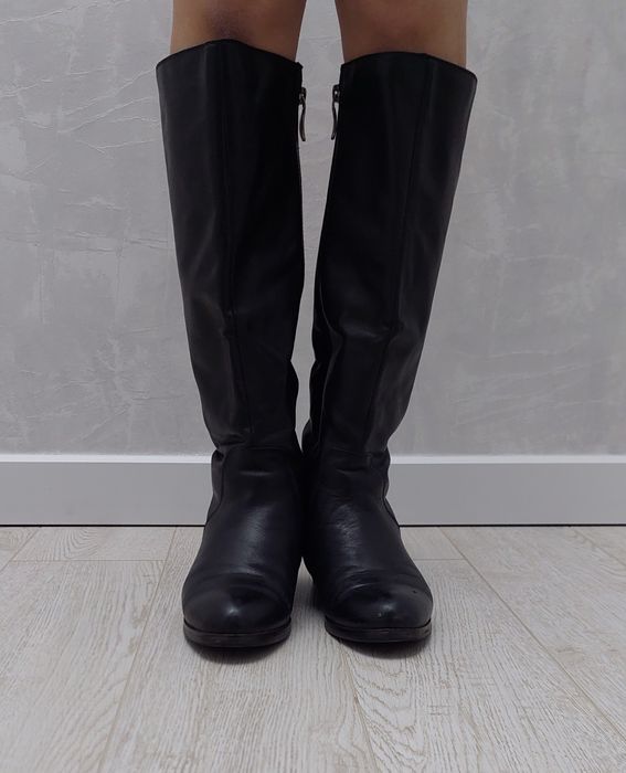 Сапоги зимние , чёрные, размер 38