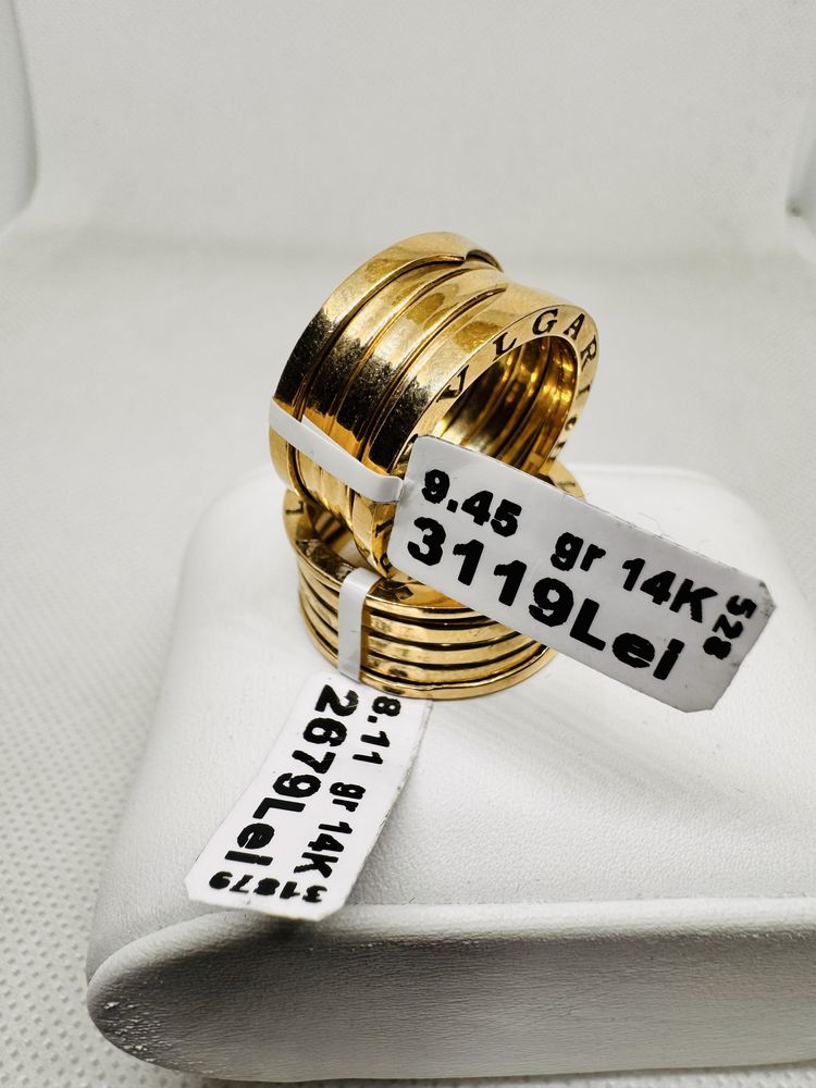 Set Verighete Bvlgari 8,11gr - 9,45gr