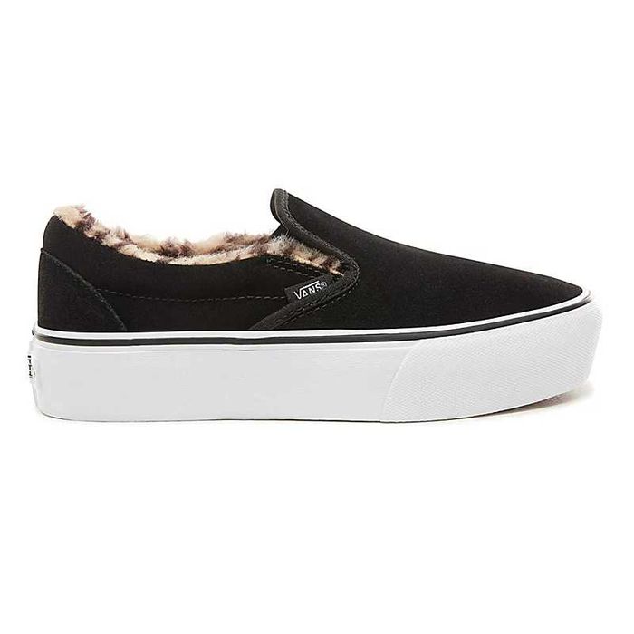 Vans Classic Slip-On Platform Fur Lining ОРИГИНАЛ дамски кецове 38/24