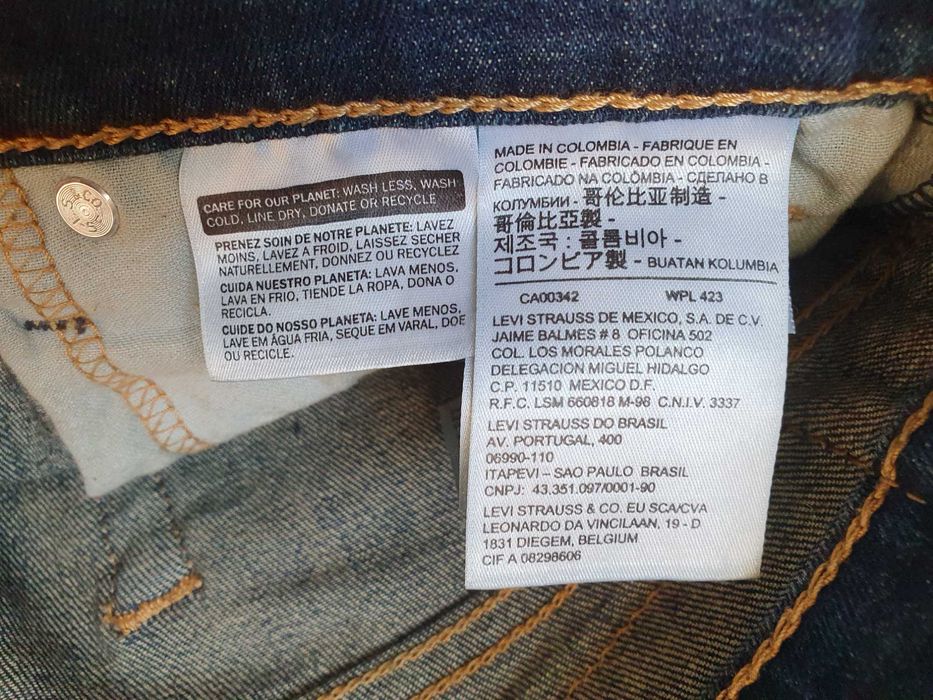 Blugi barbati LEVI'S 510 SKINNY - Marimea W29 L32