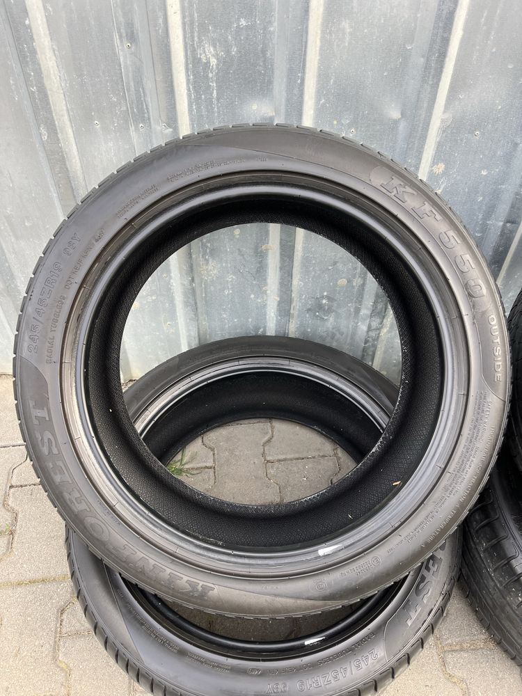 4 anvelope vara 275/40 R19, 245/45 R19, 5-6mm profil ramas! DOT 2019!