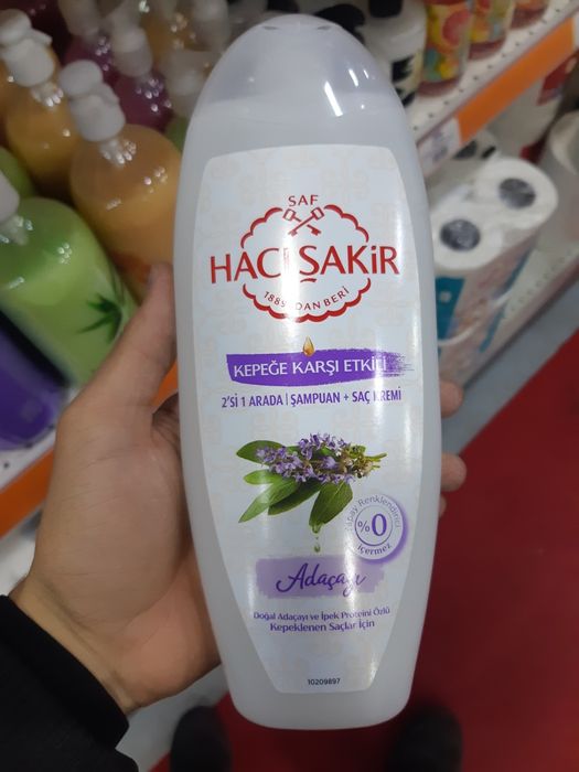 Shampun antihairloss turkiya mahsuloti