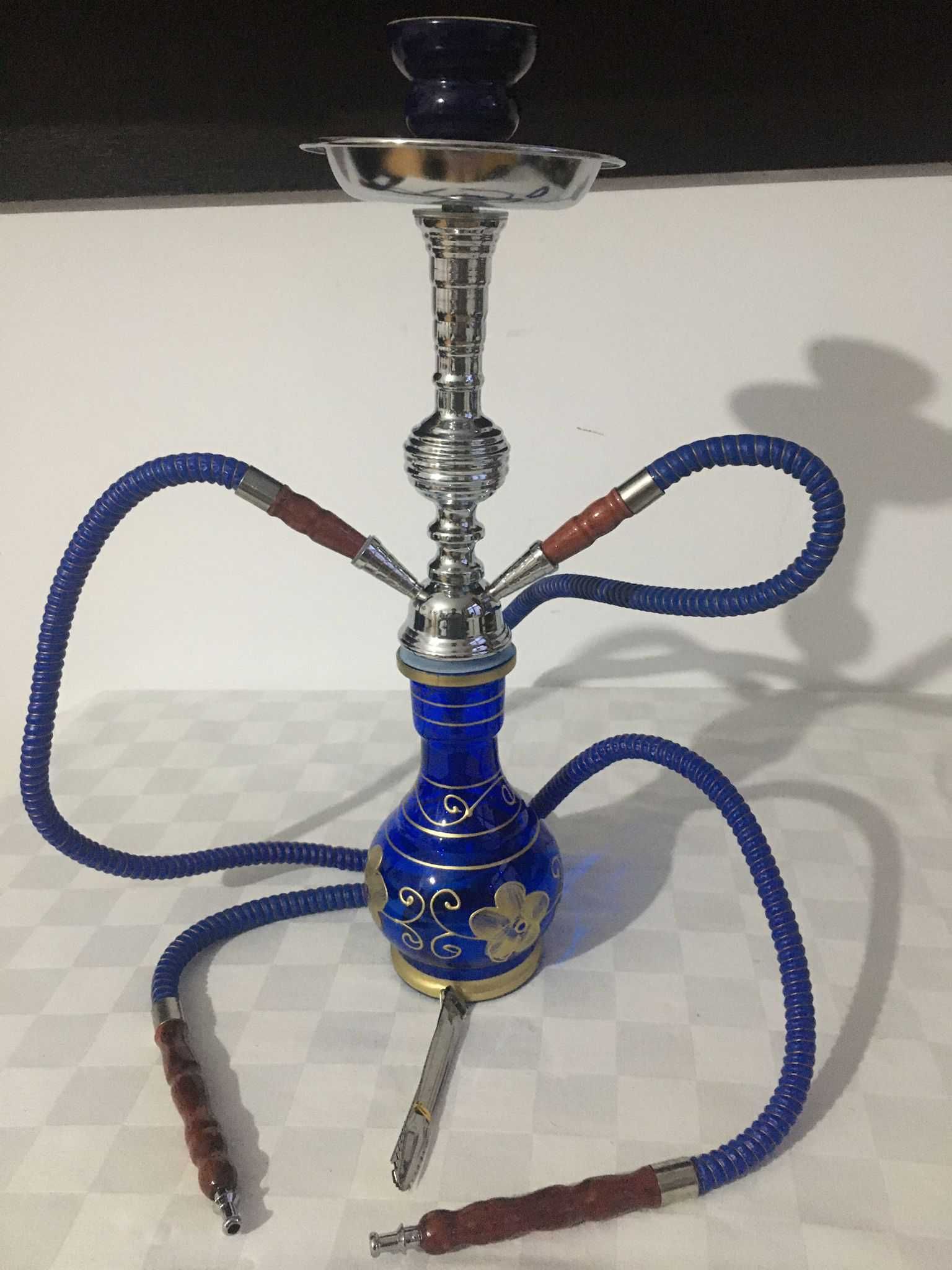 Narghilea / shisha nouă 2 furtune 60 cm. SIGILAT !