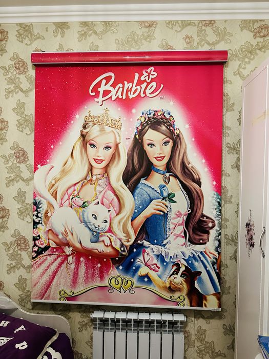 Жалюзи с карнизом для девочек