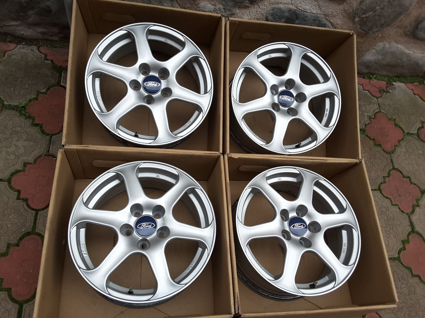 jante aliaj 16; 5x108; Ford Focus 3, 4, Mondeo, C-max, S-max, Kuga