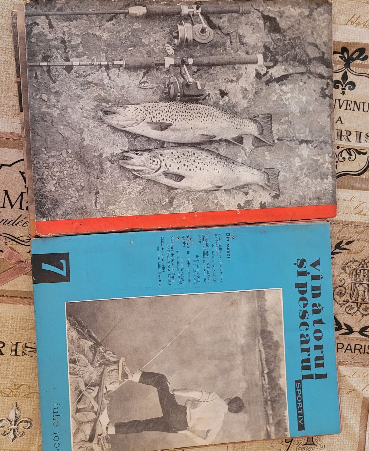 Reviste vechi  vânătorul și pescarul