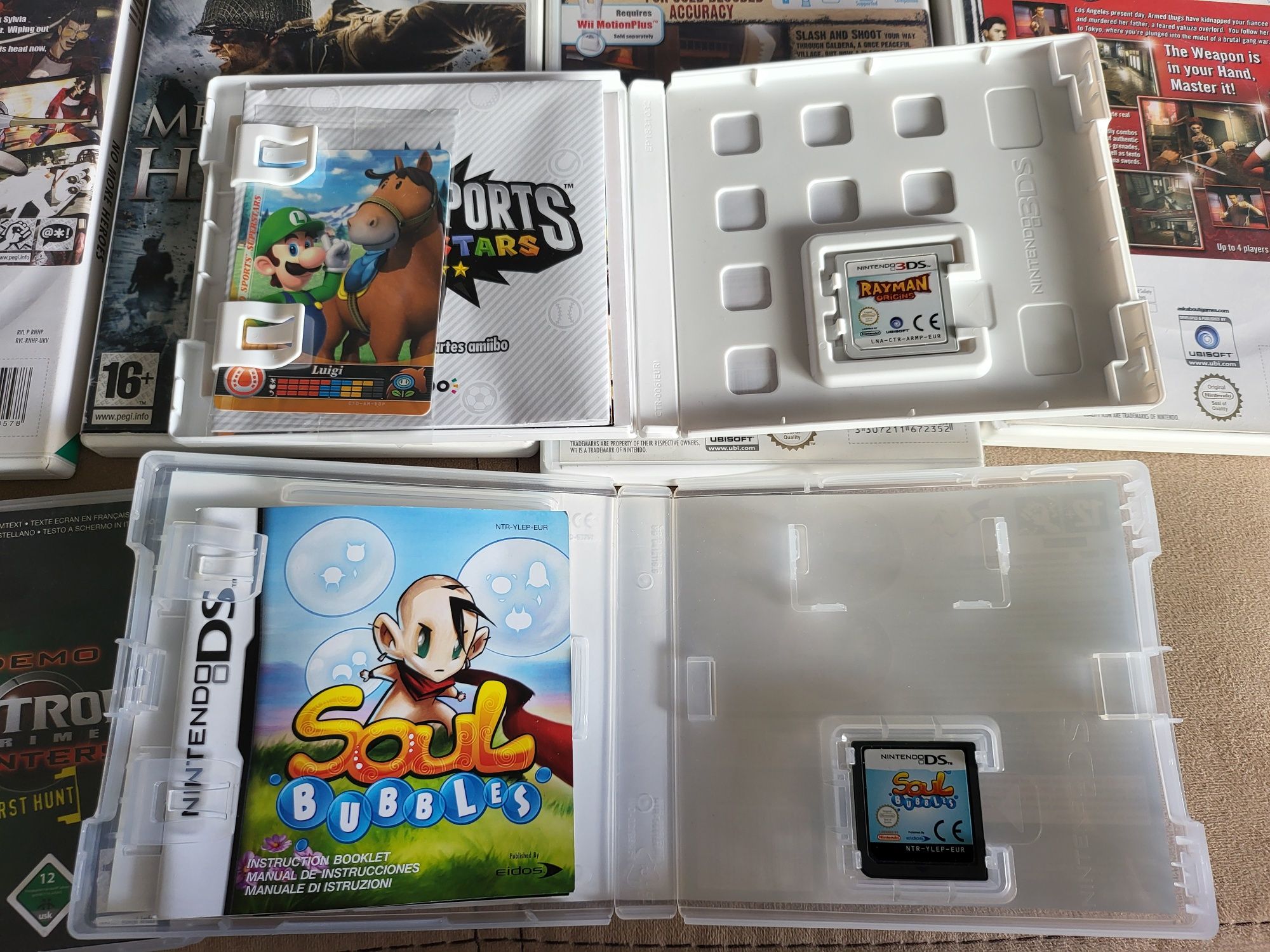 Комплект от 8 игри за Nintendo Wii и три за ds/3ds