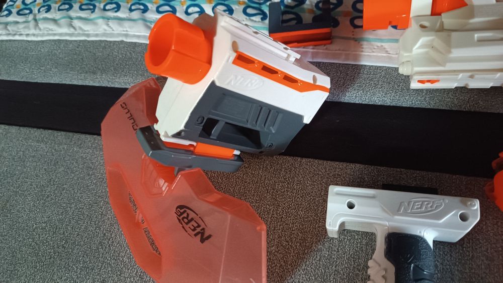 Pusca Nerf Modulus Electrica stare perfecta de functiune cu accesorii