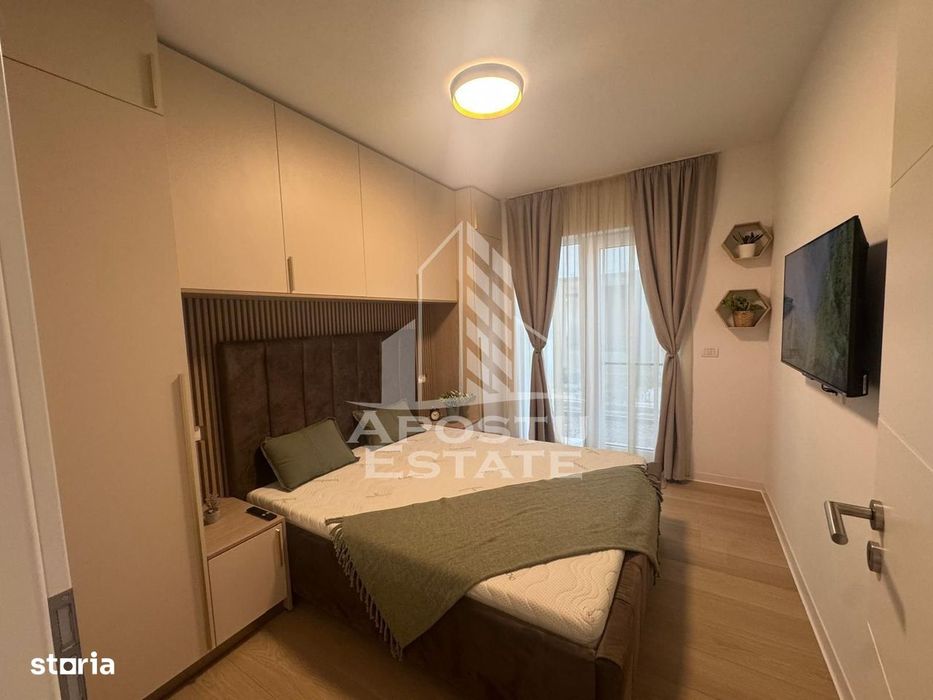 Apartament cu 2 camere, grădină 90mp, zona Giroc