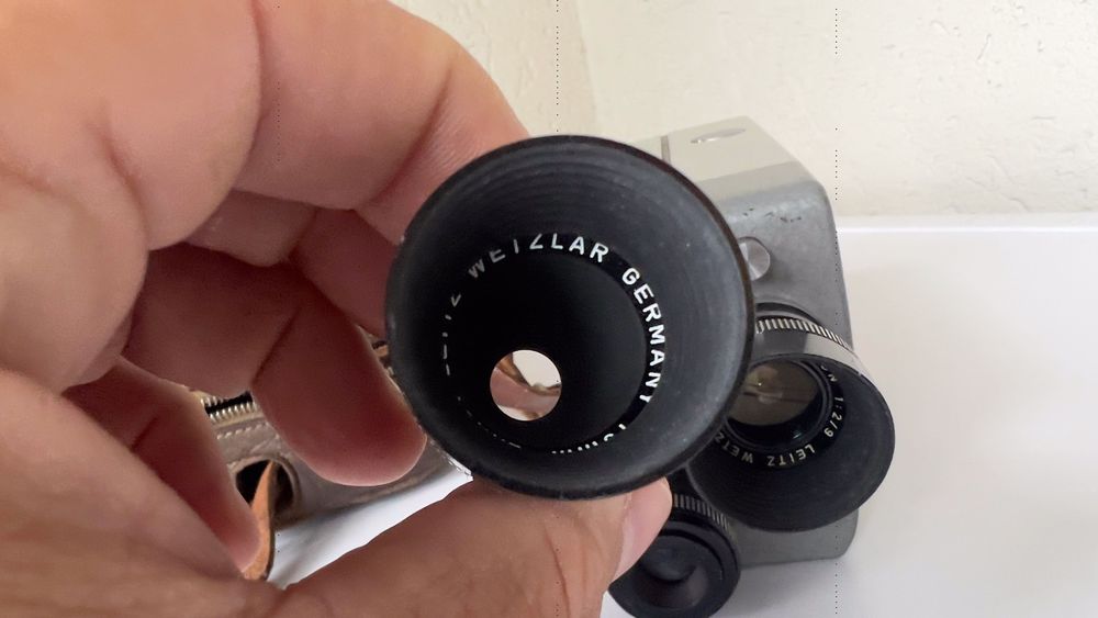Vintage Leitz Wetzlar Leica LEICINA 8S analoge Filmkamera 8 mm.