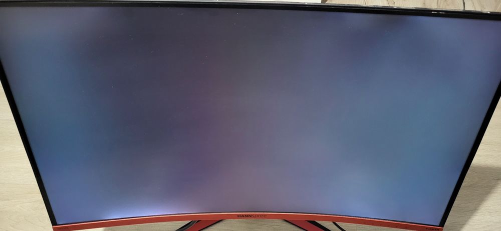 Monitor gaming curbat hannspree 31.5 inch 2k defect