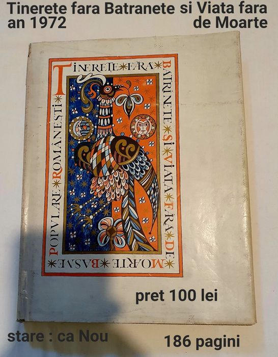 Tinerete fara batranete si viata fara de moarte