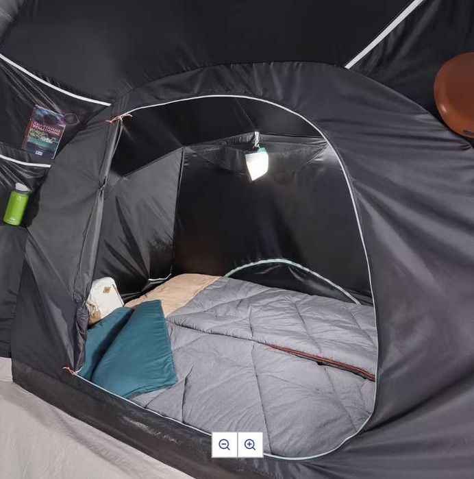 Cort camping 4 Persoane ARPENAZ 4.2 Fresh&Black - Second Hand