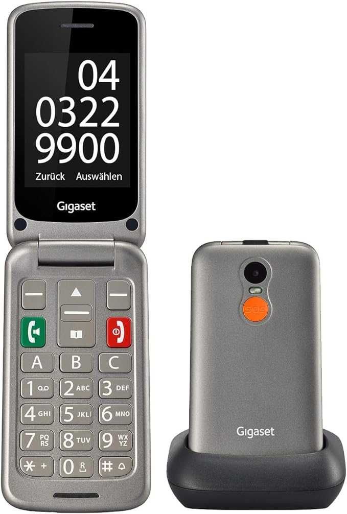 Telefon mobil, Gigaset, GL590 i, SIM dual, pt seniori !!!