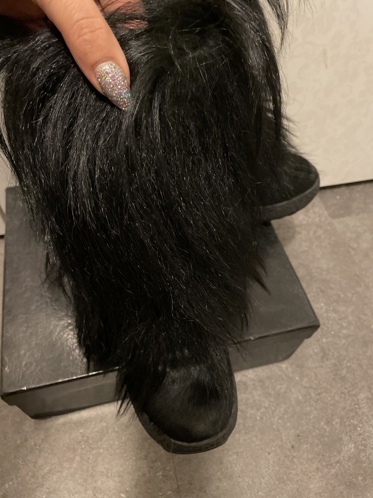 Детски Ботуши OSCAR с естествен косъм от пони