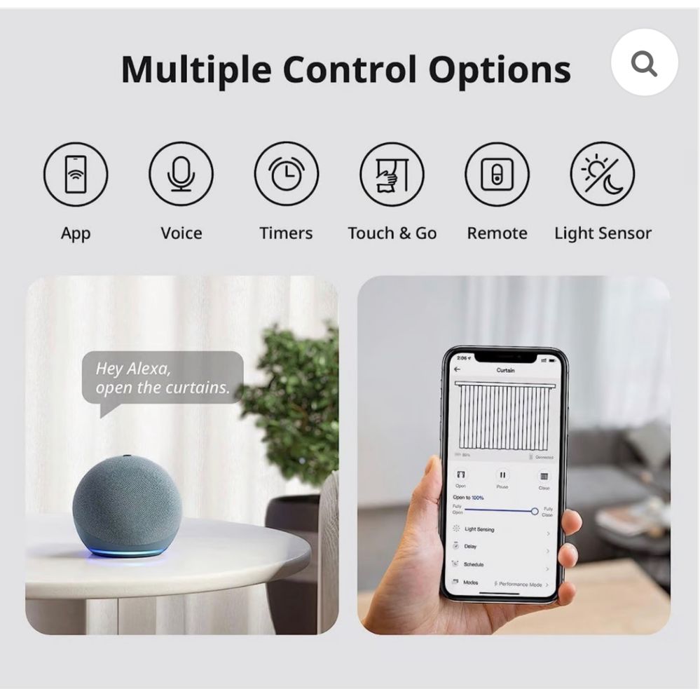 Switchbot Room 3 Bluetooth бял робот за завеси