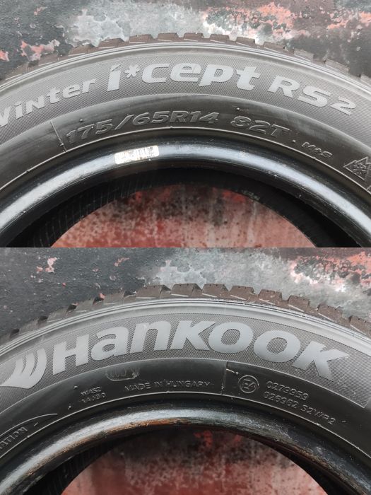 2бр зимни гуми 175/65/14 Hankook Winter
dot22
6.mm
Добре състояние на