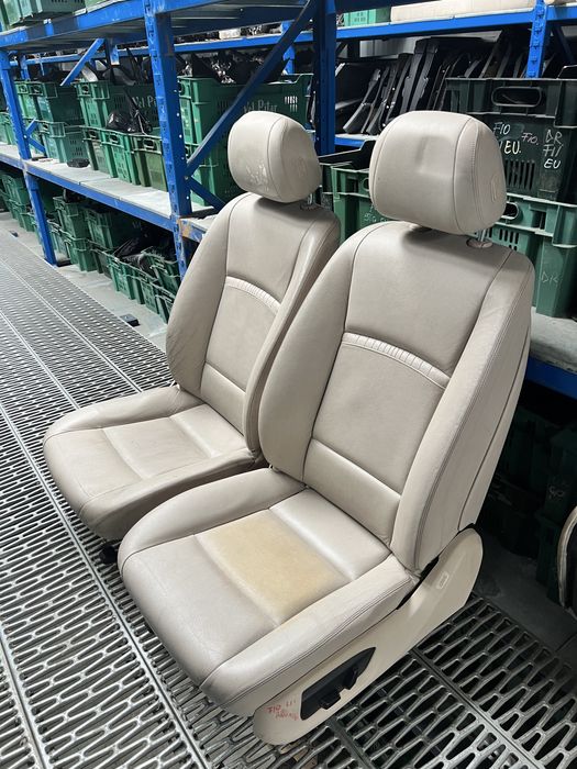 Scaune piele crem oyster bmw f10 f11 lci facelift incalzire de anglia