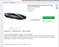 Cutie portbagaj Thule Excellence XT Negru