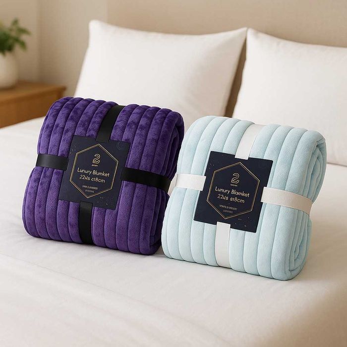 ПРОМОЦИЯ! Луксозно двойно одеяло Luxury Blanket 220x240 см - 2 броя