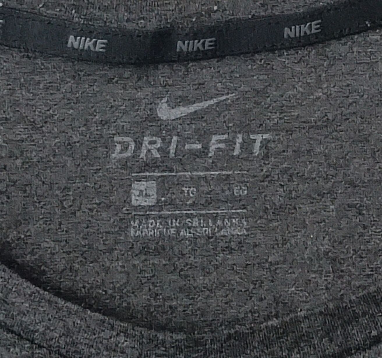 Nike DRI-FIT Breathe Tee оригинална тениска XL Найк спорт фланелка