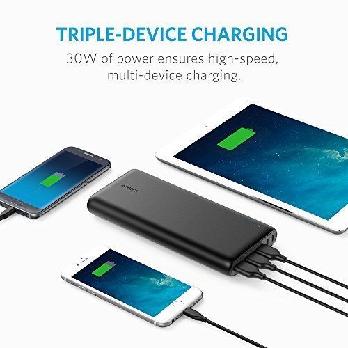 Anker PowerCore 26800mAh-външна USB батерия, с два входа за зареждане