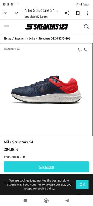 Nike air zoom structure cod DA8535-403