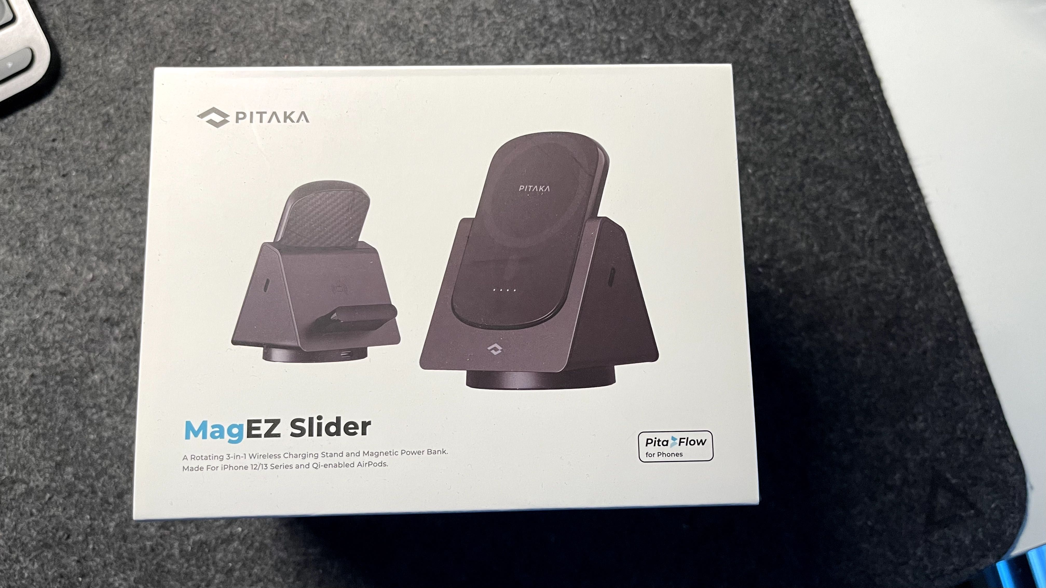 Pitaka MagEZ Slider зарядно док станция iPhone + AirPods