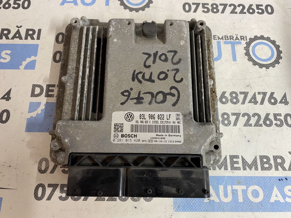 Calculator motor 2,0 tdi golf 6