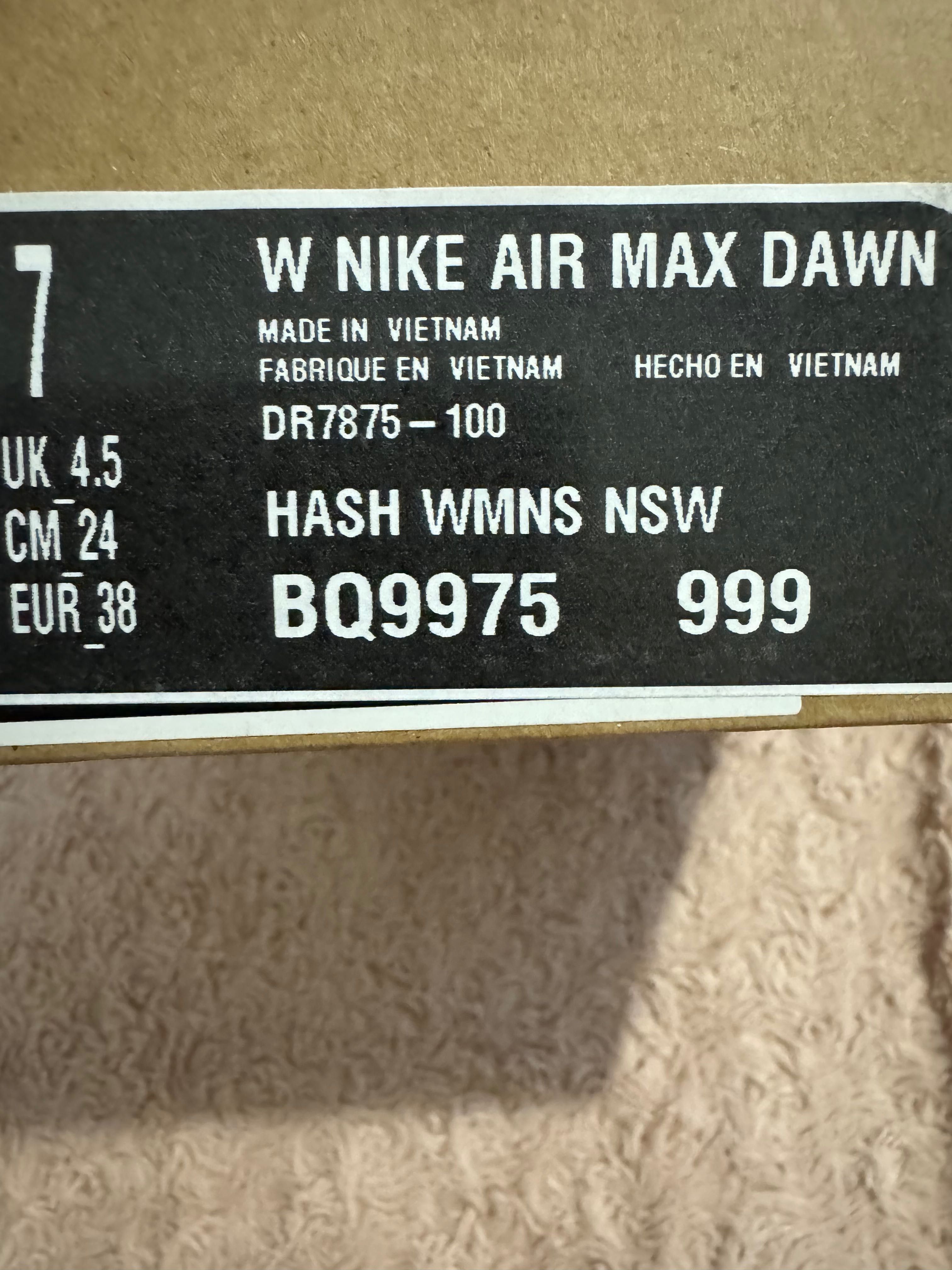 Nike air Max 38 номер