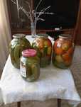 Продам маринованные помидоры и огурцы.
