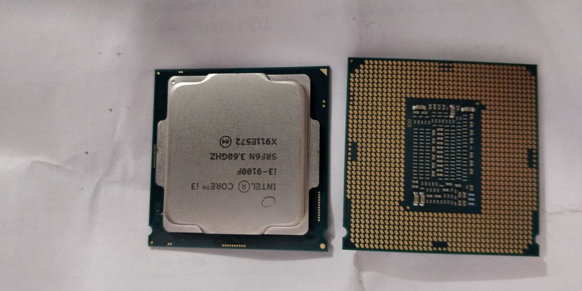 Продам core i3 9100f
