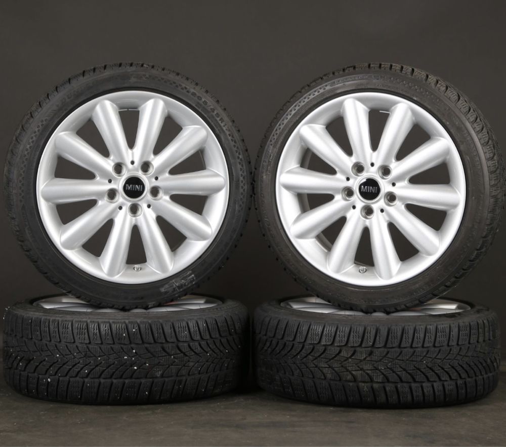 Mini cooper F55 F56 F57 jante cu anvelope iarna R17 Dunlop